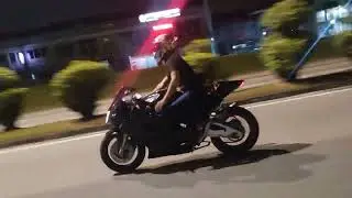 Test ride with naza blade 250cc/hyosung