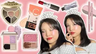 2026 New Daily Glam GRWM ( D&G Ever Icon Eye Palette, Visee Layered Fleur Cheek, Dezone, etc) 💗💜