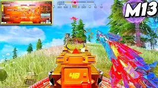 NO RECOIL + FAST KILLING | BEST M13 GUNSMITH CODM BR | M13 GUNSMITH BR