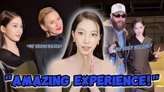 KAZUHA shared her experience at KHAITE&rsquo;s 2026 show at New York fashion week (ft. Post Malone) 😍