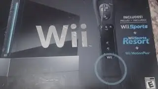 Nintendo wii unboxing