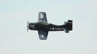 Joe Edwards - T-28 -  Leaseweb Manassas Airshow 2018