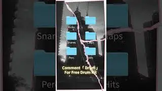「FREE Drake Type Drum Kit」