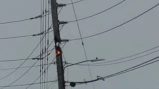 Fire in the pole! Flames cause outage in Moores Mill area