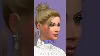 My Sim Now vs. 2020!! The Sims 4 #thesims4 #thesims #shorts #sims4cas