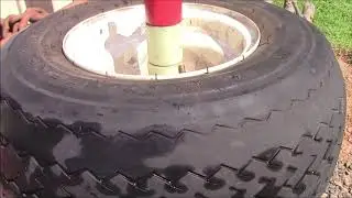 Golf cart tire repair