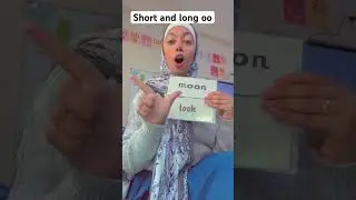 Short and long oo #english #englishspeaking #phonics #phonicsforkids #انجليزي #learnenglish
