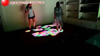 Large Interactive LED Floor effects