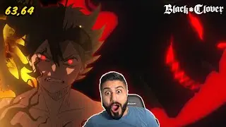 DEMON Asta Revealed!! | Black Clover Episode 63-64 REACTION!!