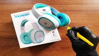 Zebronics Zeb Thunder Wireless Headphones Unboxing | ASMR | V-Unbox