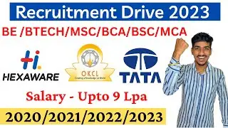 Hexaware Off Campus Drive 2023 | Hexaware Recruitment 2023 | Hexaware Freshers Hiring 2023 Batch