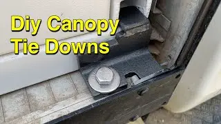 Diy Heavy Duty Canopy Tie Downs