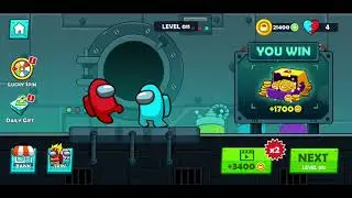 Crewmate Adventure Animation Parkour Levels 1 - 20 Gameplay Walkthrough