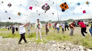 New Manjha Testing Flying 3 Tawa Kite Fighting Vlog 2026 | Kite Flying | Patang Ki Video | Yogesh 01