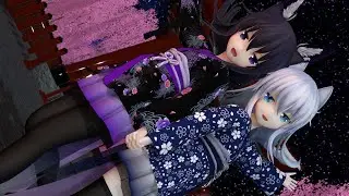【MMD艦これ】 暁響 Akatsuki Hibiki 「Kiss Kitsune」 4k
