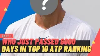 6000 DAYS in TOP 10 ATP RANKING and Counting | ATP Tennis Records | Incredible Rafael Nadal