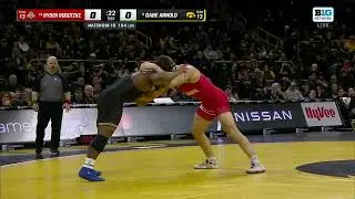 184 LBs: Iowa's Gabe Arnold vs. Ohio State's Ryder Rogotzke | Big Ten Wrestling | 01/25/2025