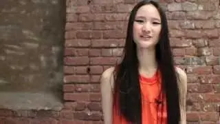 models interview for jones magazine cover shooting