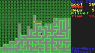 Maze Explorer - Game Over Screen