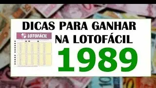 Lotofacil expert 7 dezenas fracas concurso 1989