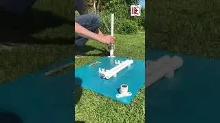 Plastic Pipe Based Table #shorts