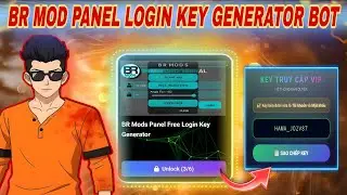 Br Mod Panel Login Key 🔐 Generator Bot || Unlimited Free 🤩 Login Key || Kebluuu Bot