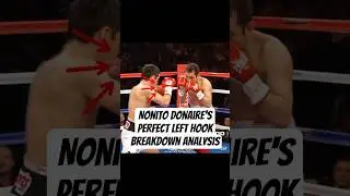 NONITO DONAIRE'S PERFECT LEFT HOOK | KNOCK OUT BREAKDOWN ANALYSIS  #boxer #boxinghighlights #shorts