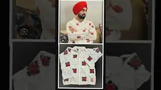 Diljit Dosanjh inspired Crochet Cardigan 💕 #punjabisong #punjabi  #crochet #handmade #diljitdosanjh