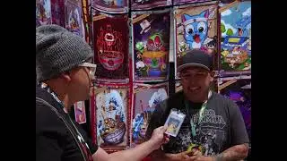 FULL INTERVIEW: PEZ_INKS 🎨🔥 | ANIME LAS VEGAS 2025 | KAMUY ART ARTIST SPOTLIGHT