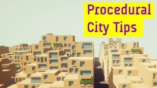 Procedural City Generation Tips (Unity3D C# Tutorial)