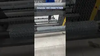 Hexagonal wire netting machine,M&aacute;quina de fabricaci&oacute;n de mallas de alambre hexagonales#netting