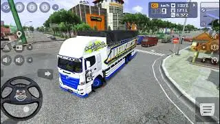 DANGEROUS FULL LOAD 10 TYRE TRUCK DRIVE IN CITY | BUS SIMULATOR INDONESIA PART 2