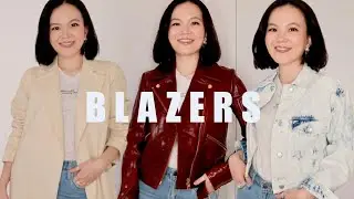 HOW TO CHOOSE THE PERFECT BLAZER/JACKET | 20 jacket/blazers collection, Zara, H&M, vintage, designer