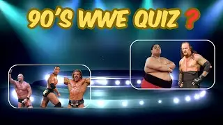 90&rsquo;s WWE Quiz🔥Only True Attitude Era Fans Can Pass! #trivia #challenge  #wrestling #quiz #trending