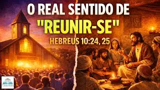 Hebreus 10:24, 25 NÃO é sobre ir à igreja (congregação)? O que o texto REALMENTE ensina?