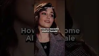 🔥How to become Alpha Female 🖤|#shorts#viral#aesthetic