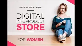 Digital infoproduct store for womens health