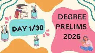Day 1/30 Degree prelims VFA Bevco LD 2026 kerala PSC exam preparation Study Vlog #pscstudyvlog #psc