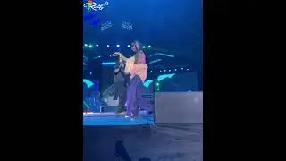 Olamide & lilkesh performing shoki together on stage. #lagos #baddosneh #lilkesh