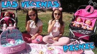 Las vecinas se van de picnic con sus beb&eacute;s 👶👶