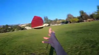 Tiny Tail mini Catapult Action Free Flight Glider