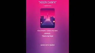 NEON DAWN #aimusic #musician #edm #electropopia #dancemusic #upliftinganthem