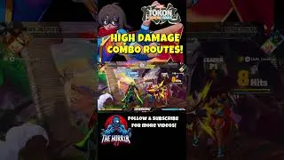 High Damage Combo Routes!  Marvel Tokon: Fighting Souls Multiplayer Gameplay!