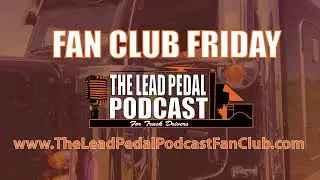 Lead Pedal Fan Club Friday Fan Draw-October 2023 #aircheck #videoaircheck #raffledraws #fanclubs