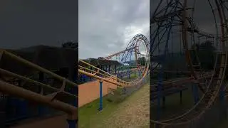 Steaming demon at six flags