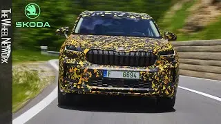 2024 Skoda Kodiaq &ndash; Teaser: Next-generation Camouflaged Prototype Walkaround