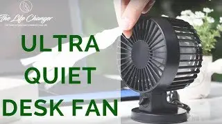 Ultra Quiet USB Desk Fan - Feel Refreshed Now