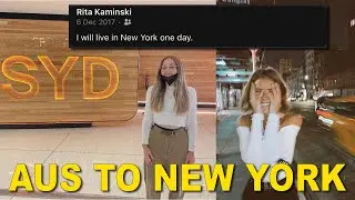 I MOVED TO NEW YORK FROM AUSTRALIA IN THE MIDDLE OF A PANORAMIC | Part 3: THE MOVE