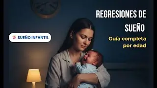 Regresiones de Sueño Infantil: Qué Son, Cuándo Pasan y Cómo Sobrevivirlas