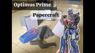 CEEM246 3A  MET435 Life Size Optimus Prime  UiTM Papercraft Project